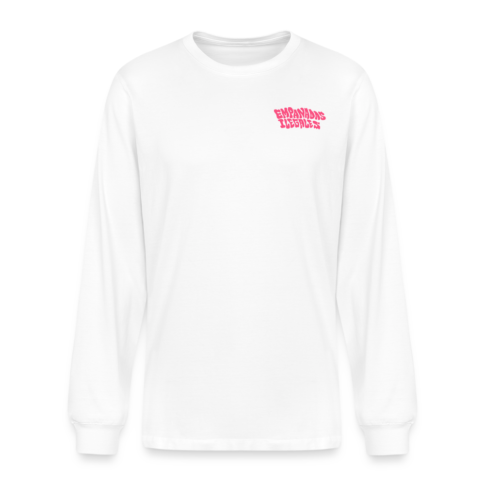 Empanadas Ilegales - Unisex Organic Long Sleeve T-Shirt - white