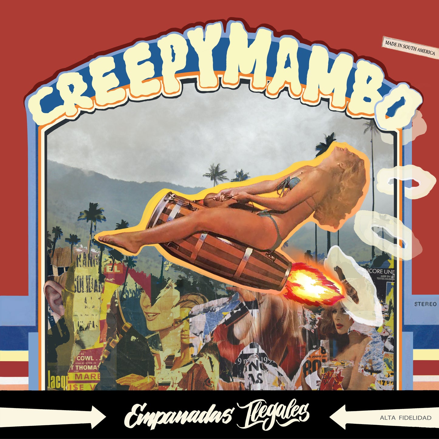 SOLD OUT ONLINE - PURCHASE AT SHOW ONLY - Creepy Mambo - Vinyl Record (Splatter Limited Edition)