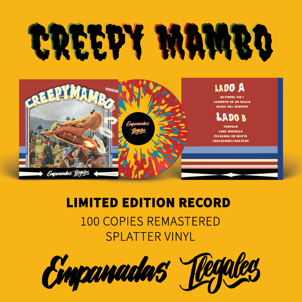 SOLD OUT ONLINE - PURCHASE AT SHOW ONLY - Creepy Mambo - Vinyl Record (Splatter Limited Edition)