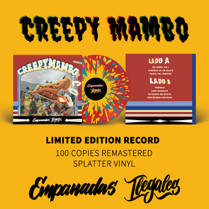 SOLD OUT ONLINE - PURCHASE AT SHOW ONLY - Creepy Mambo - Vinyl Record (Splatter Limited Edition)