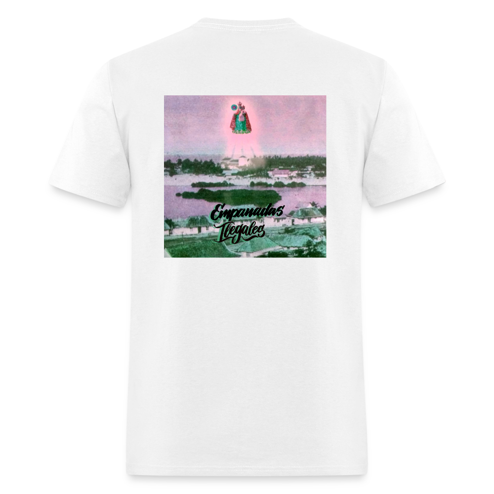 La Virgen de la Candelaria Empanadas Ilegales T-Shirt - Limited Edition - white