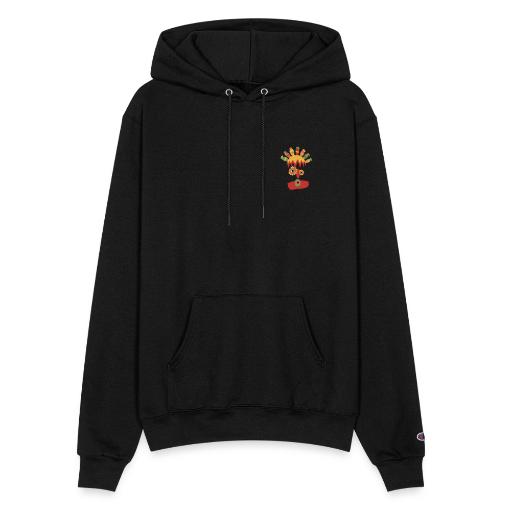 Empanadas Ilegales Hoodie (Limited Edition) - by SakiaArt - black