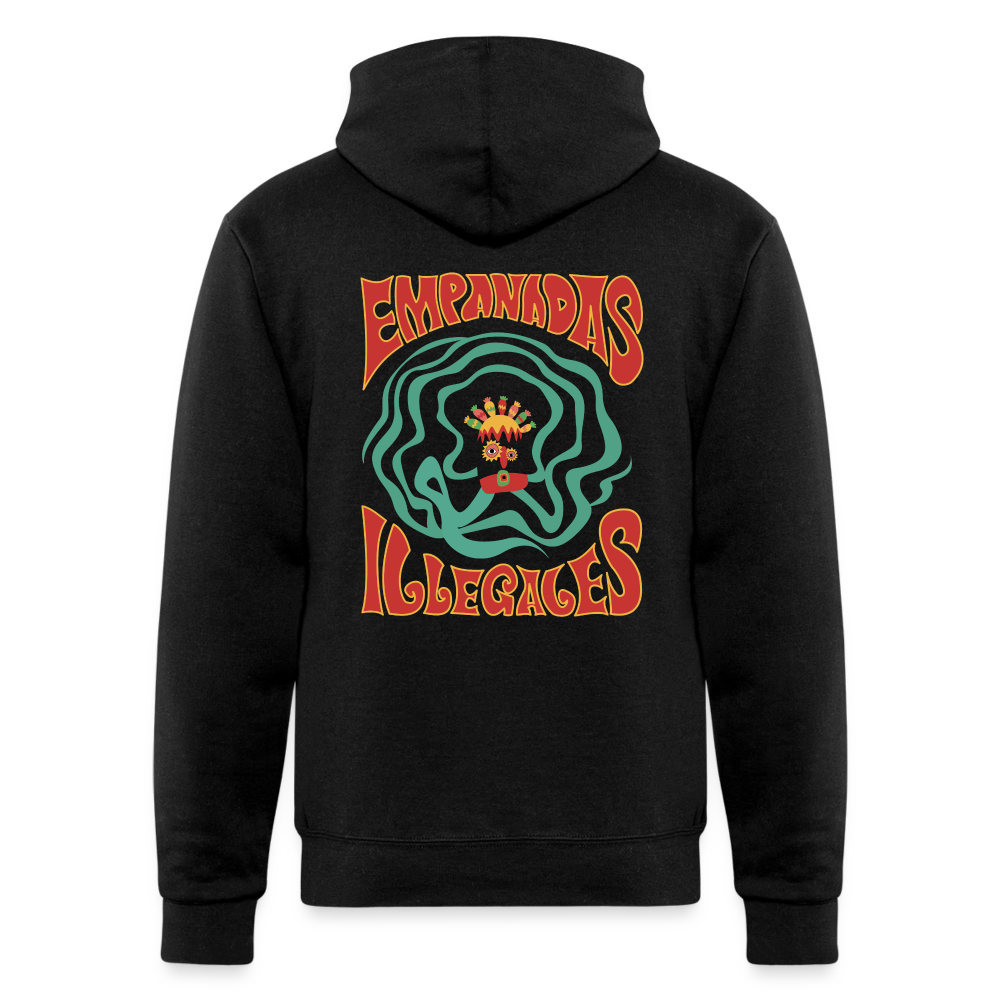 Empanadas Ilegales Hoodie (Limited Edition) - by SakiaArt - black