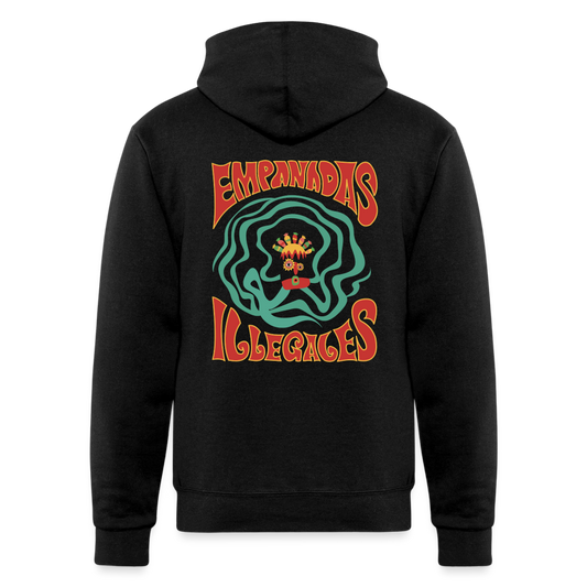 Empanadas Ilegales Hoodie (Limited Edition) - by SakiaArt - black